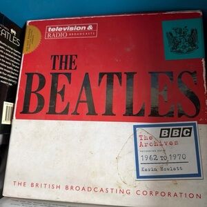 The Beatles BBC Archives Vinyl Box Set - Red, White, Teal